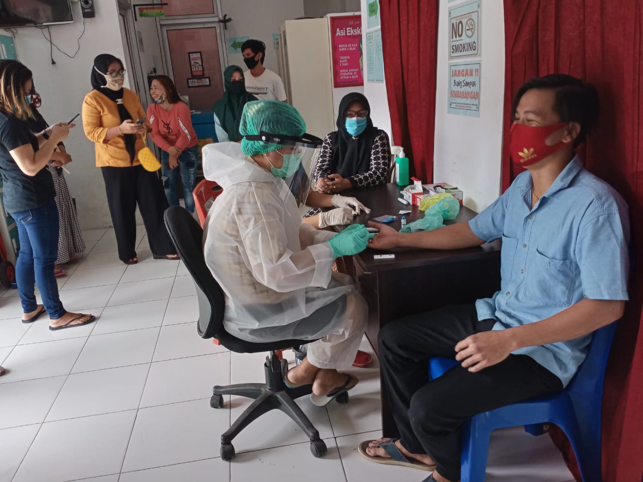 9 PKD ‘Enggan’ Rapid Test